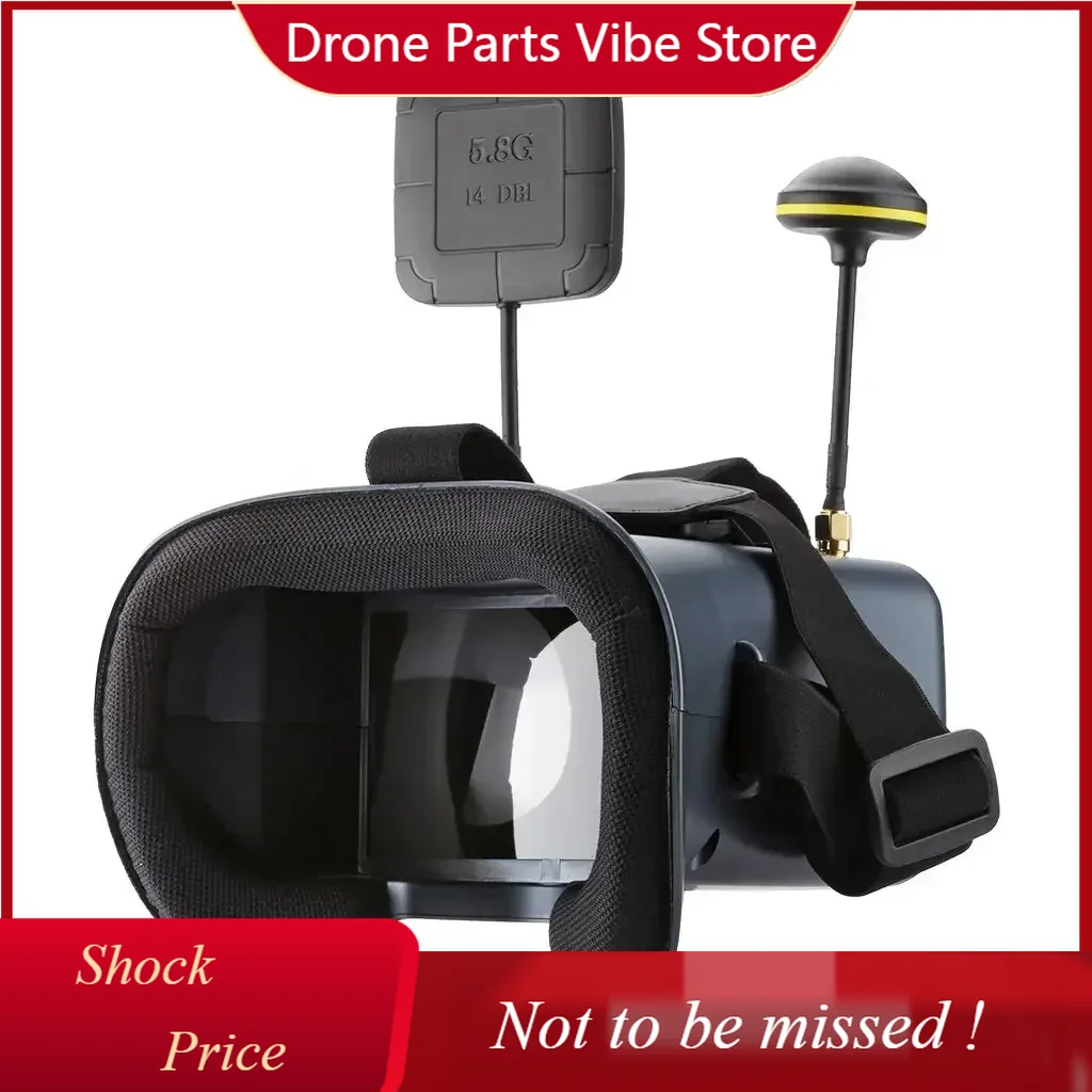 DP 5.8G FPV Goggles LS-008D 4. - đánh giá và giá Drone Racing Goggles