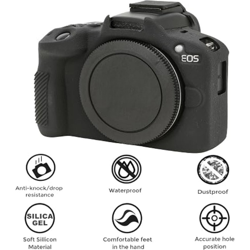 R50 Silicone Armor Skin Camera - đánh giá và giá Canon Camera Eos R50